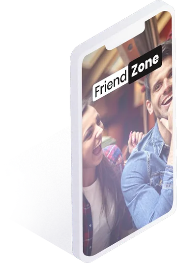 Friends-Zone friendship app opening screen